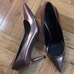 Alexander Wang Bronze Stiletto Heels